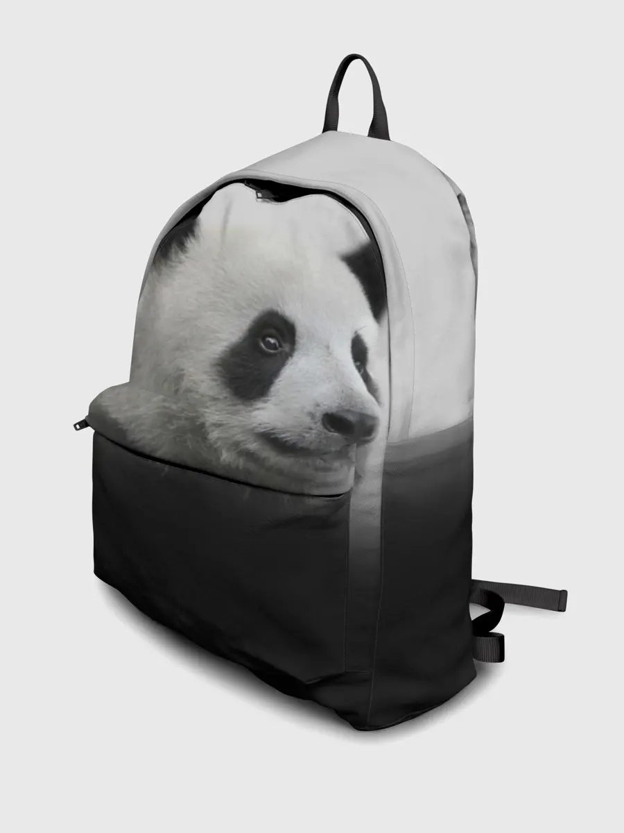 Рюкзак джинсовый / Панда