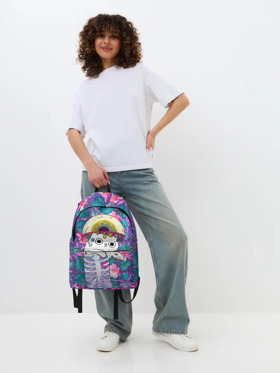 Рюкзак джинсовый / Скелекот