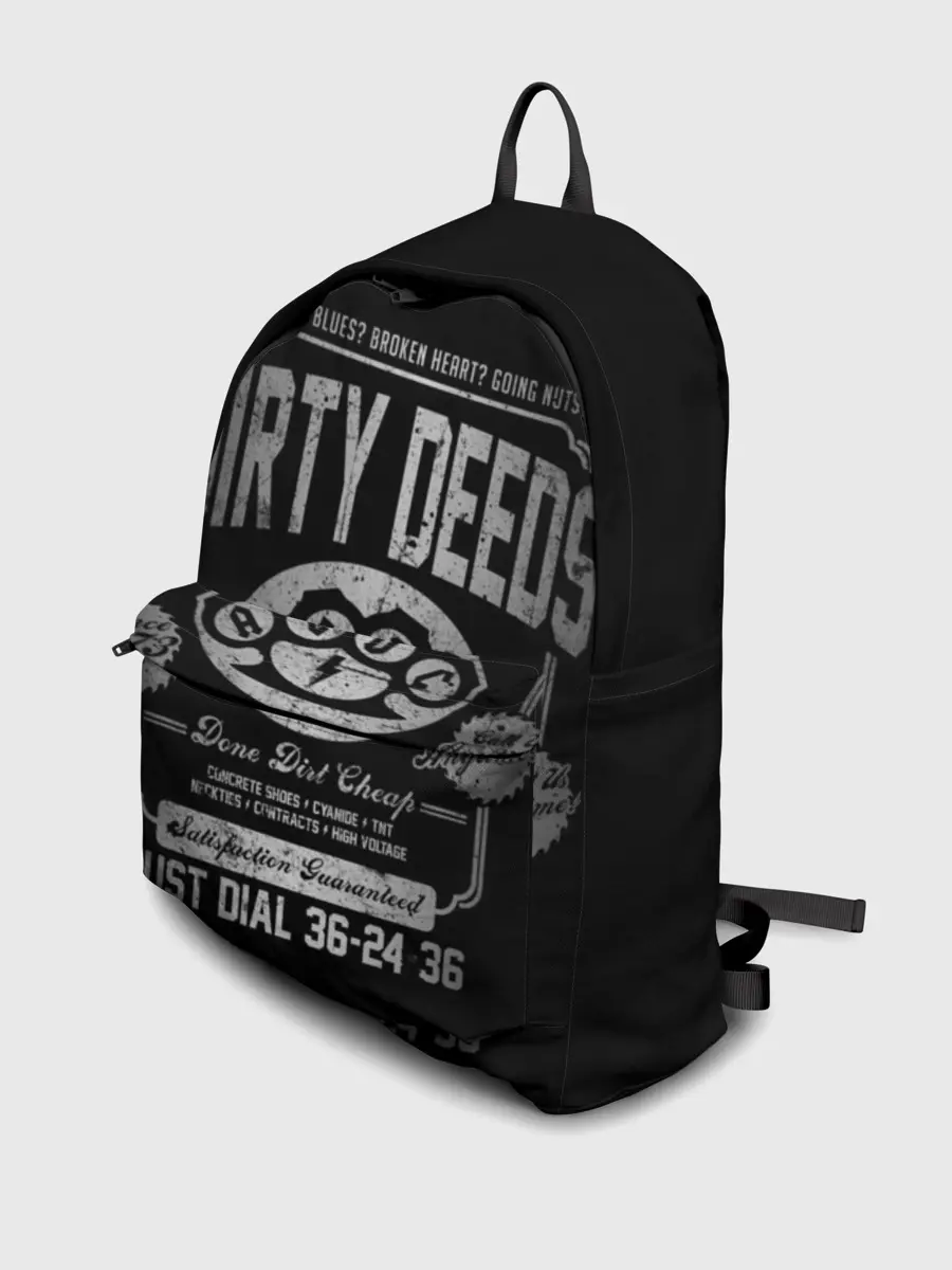 Рюкзак джинсовый / AC/DC