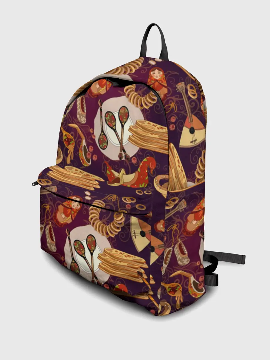 Рюкзак джинсовый / Русские блины