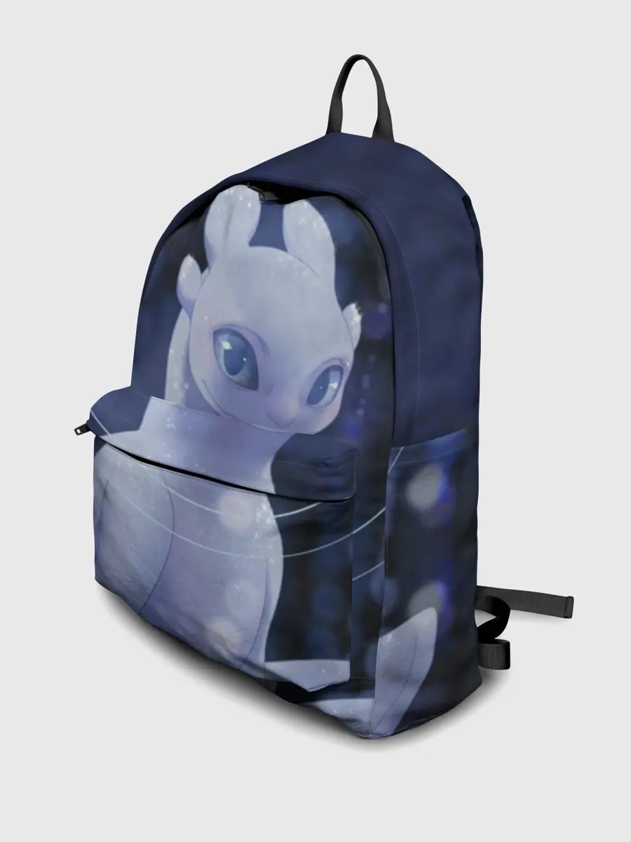 Рюкзак джинсовый / Как приручить дракона