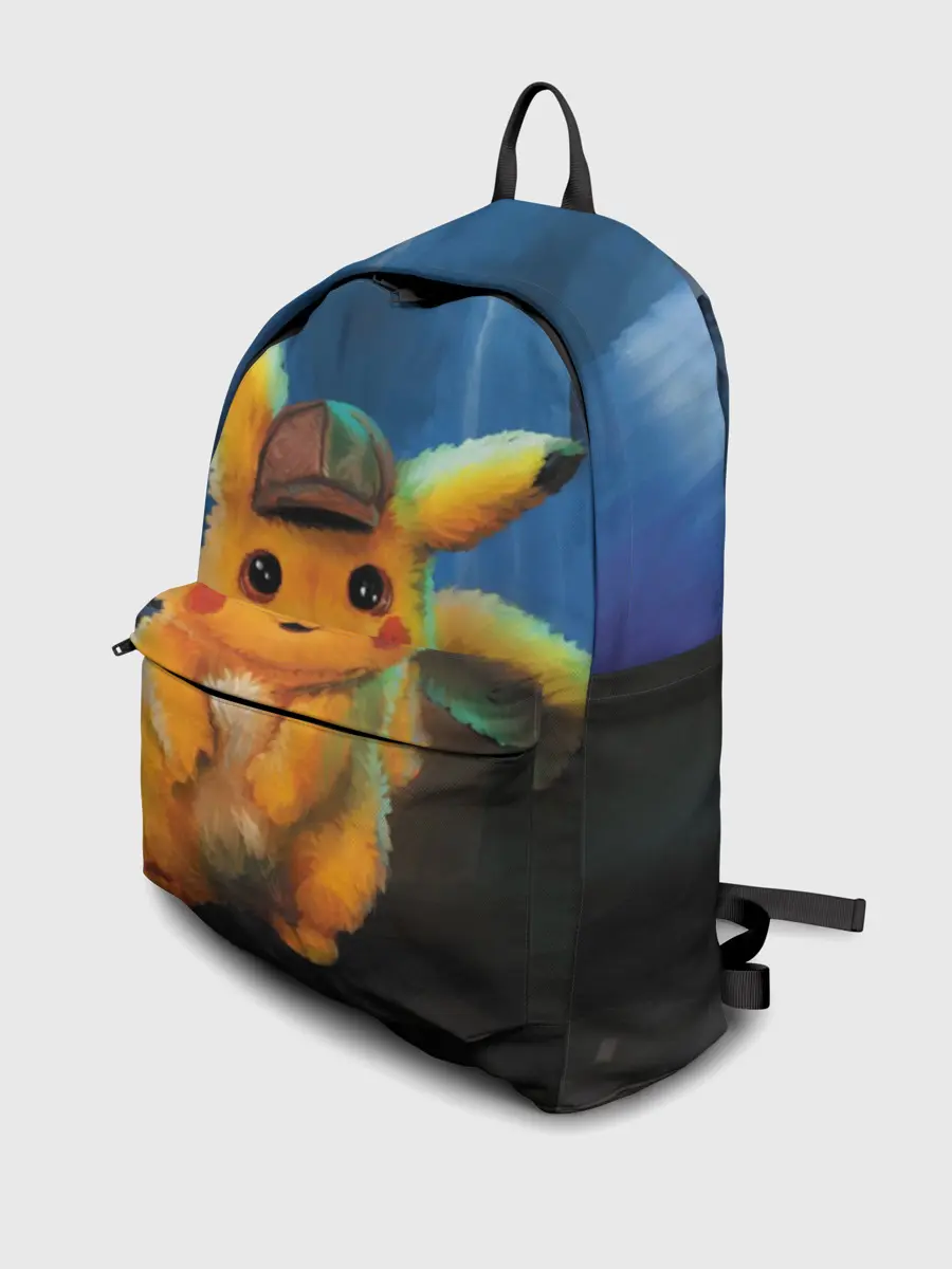 Рюкзак джинсовый / Detective Pikachu