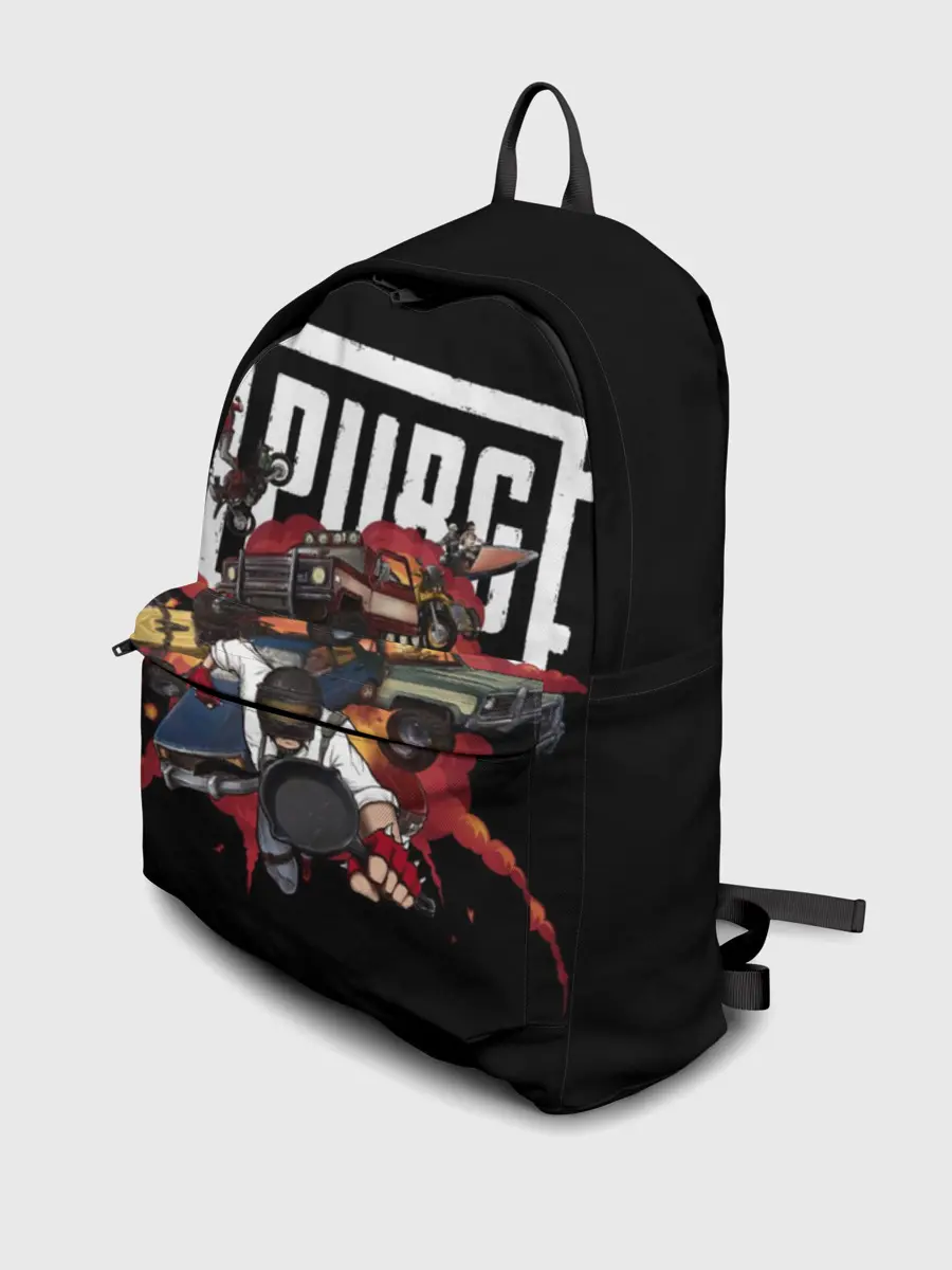 Рюкзак джинсовый / PUBG fan art