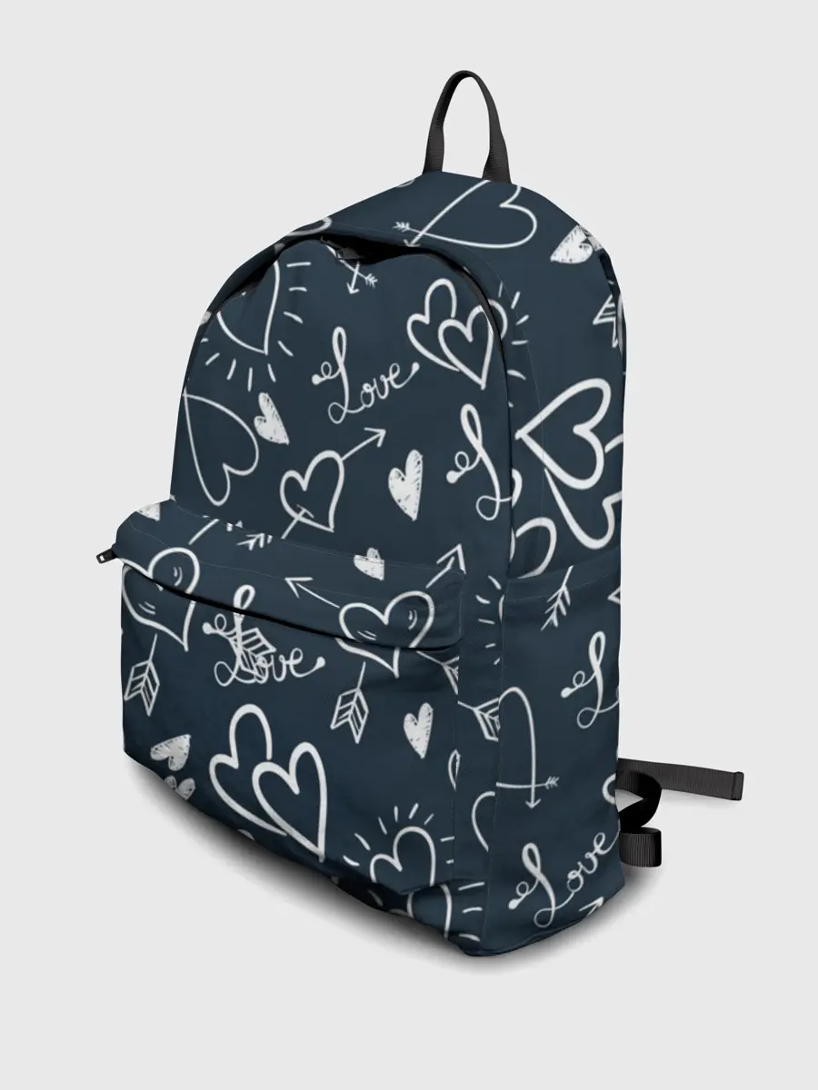 Рюкзак джинсовый / Любовь