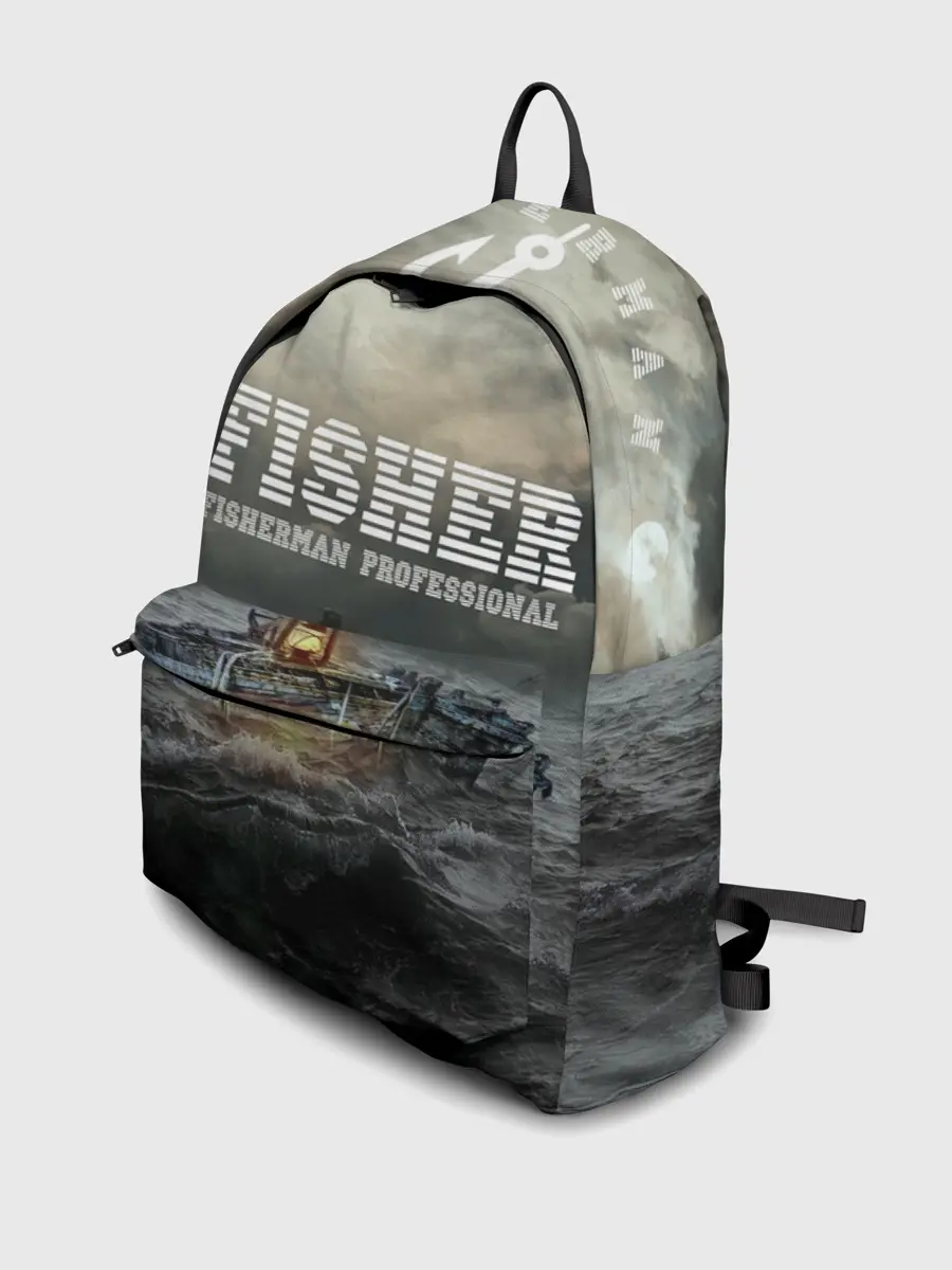 Рюкзак джинсовый / Профессиональный рыбак