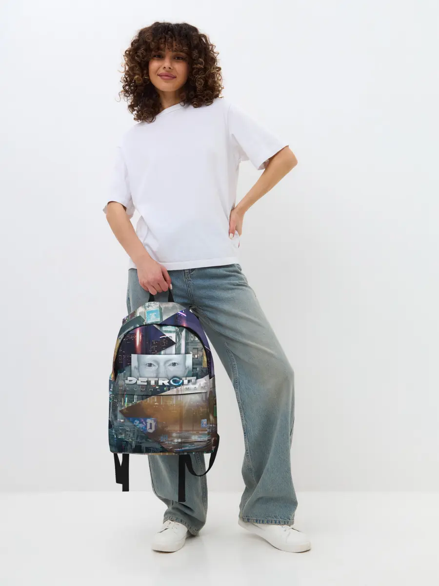 Рюкзак джинсовый / Detroit: Become Human