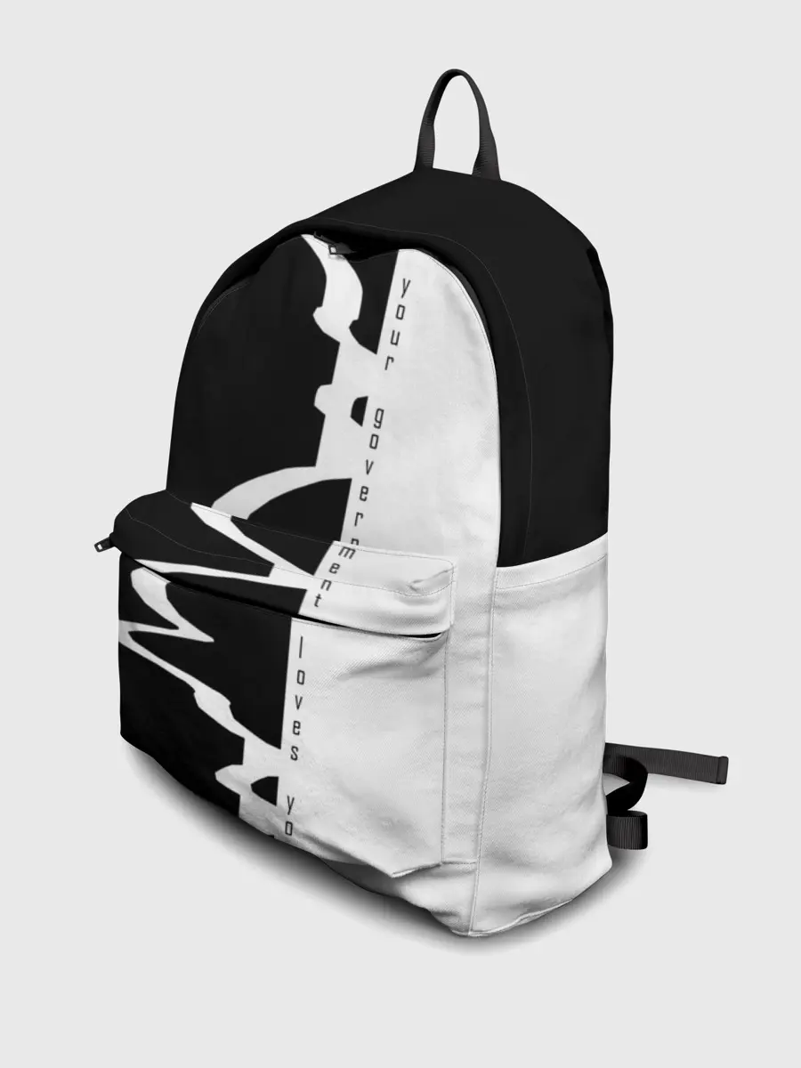 Рюкзак джинсовый / You government loves you