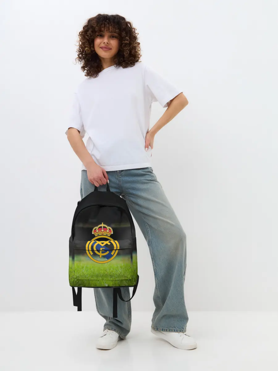 Рюкзак джинсовый / REAL MADRID