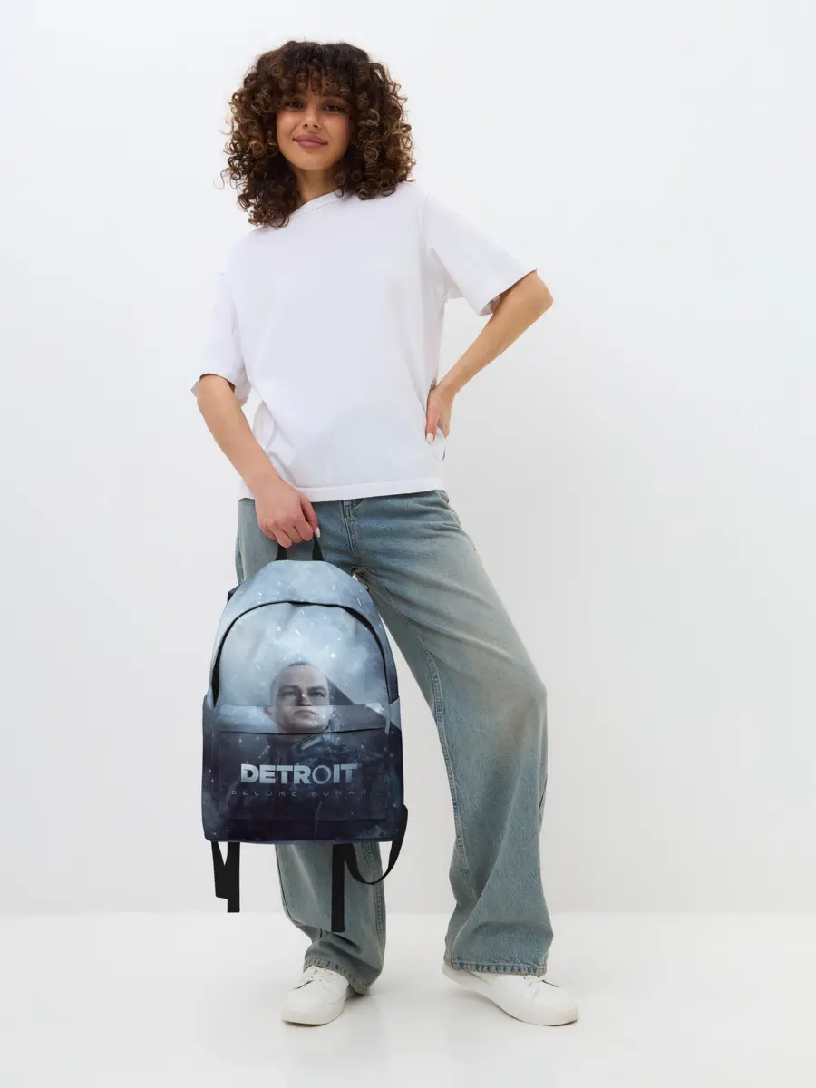 Рюкзак джинсовый / Detroit become human