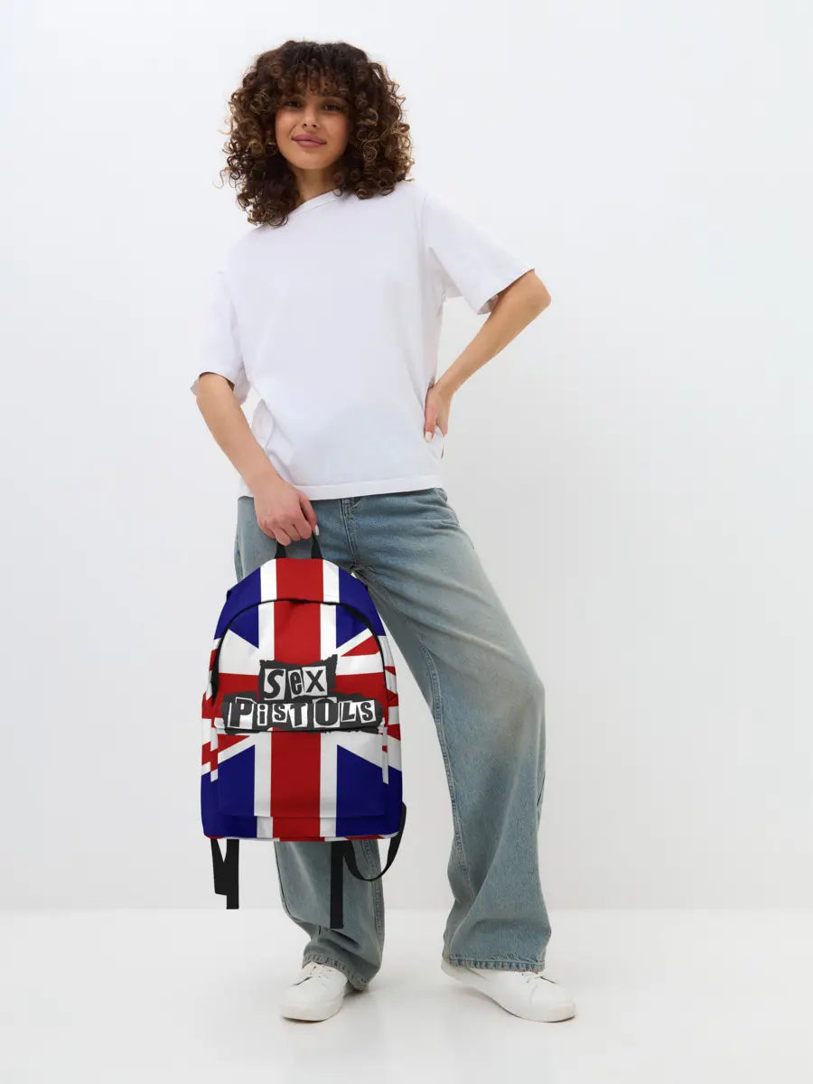 Рюкзак джинсовый / Sex Pistols