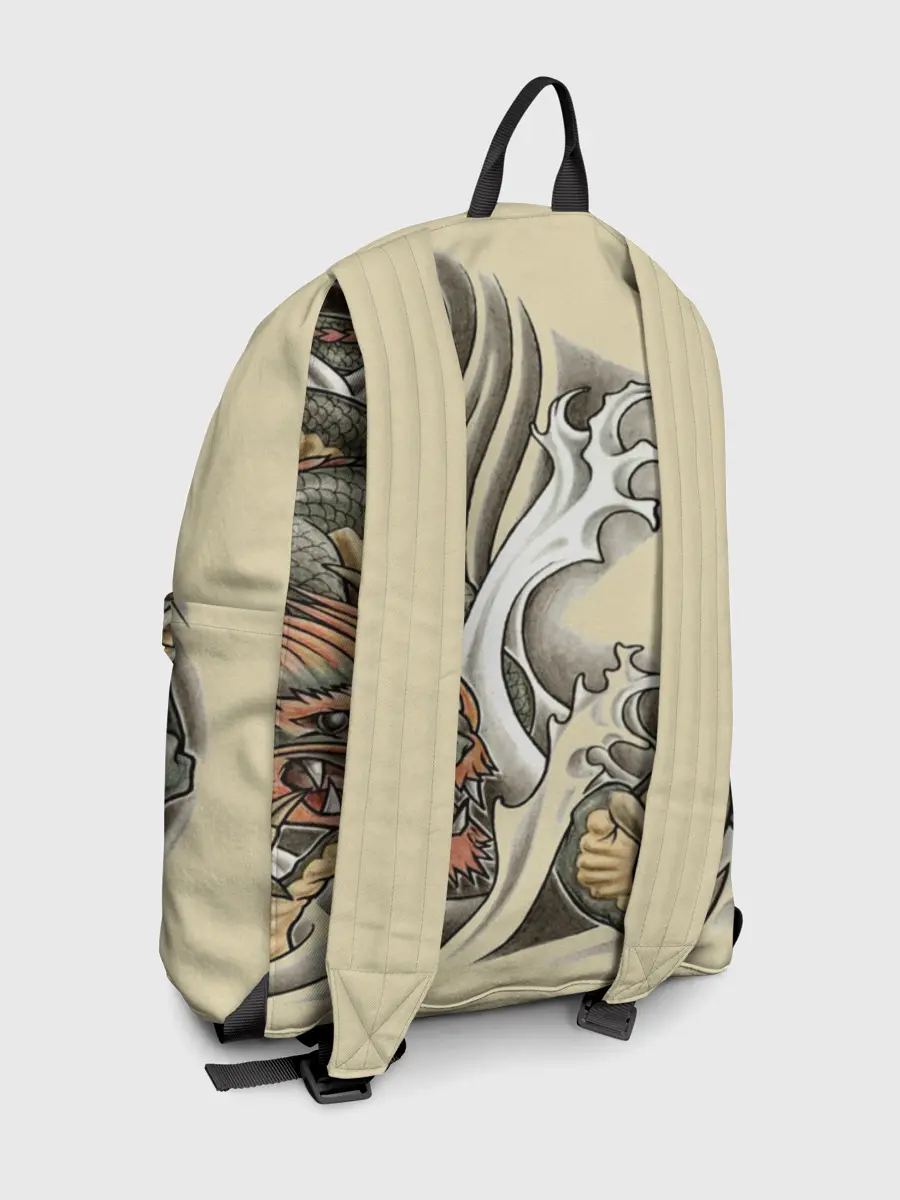 Рюкзак джинсовый / Восточный дракон