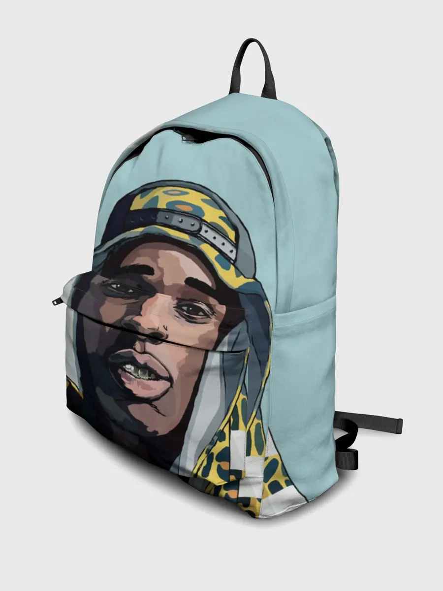 Рюкзак джинсовый / ASAP Rocky