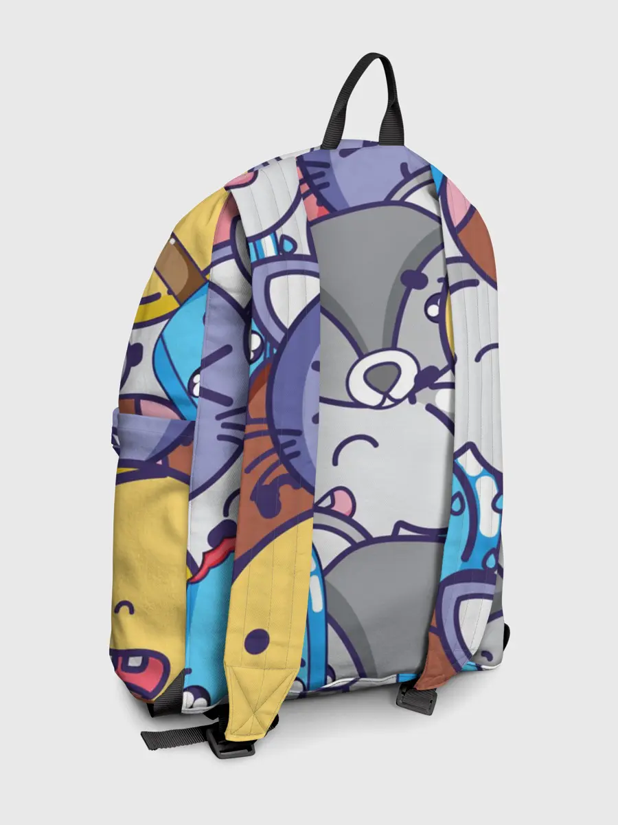 Рюкзак джинсовый / Текстура