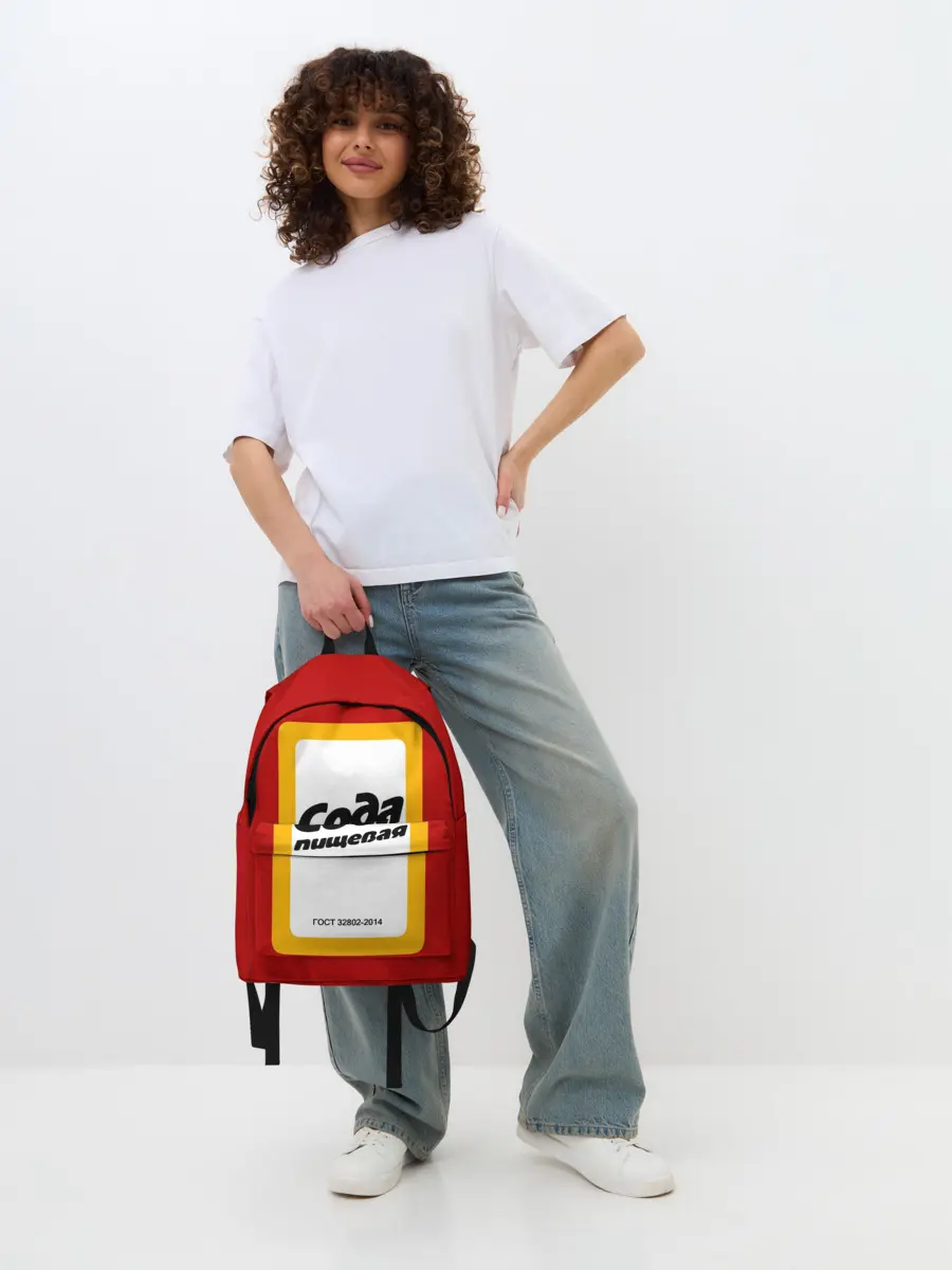 Рюкзак джинсовый / Вечный дизайн СОДА