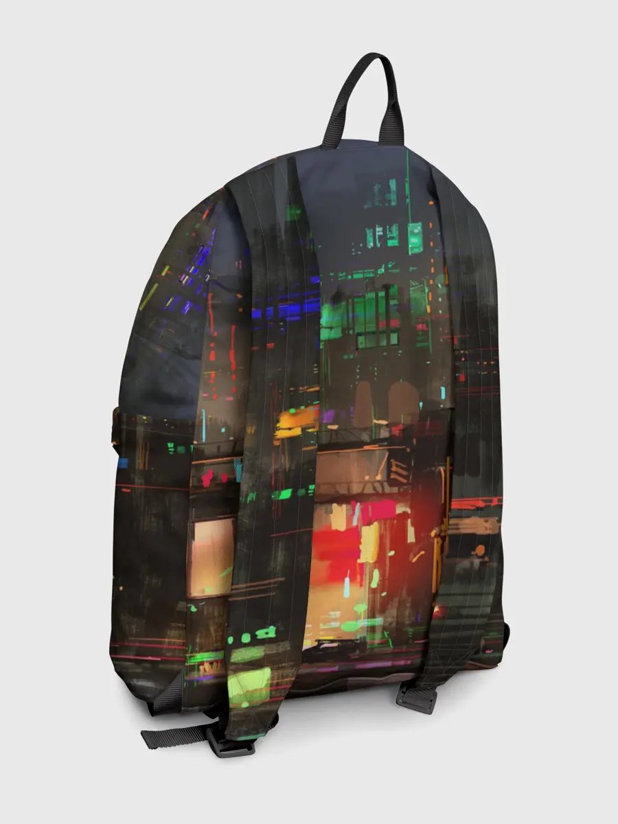 Рюкзак джинсовый / Cyber Punk 2077