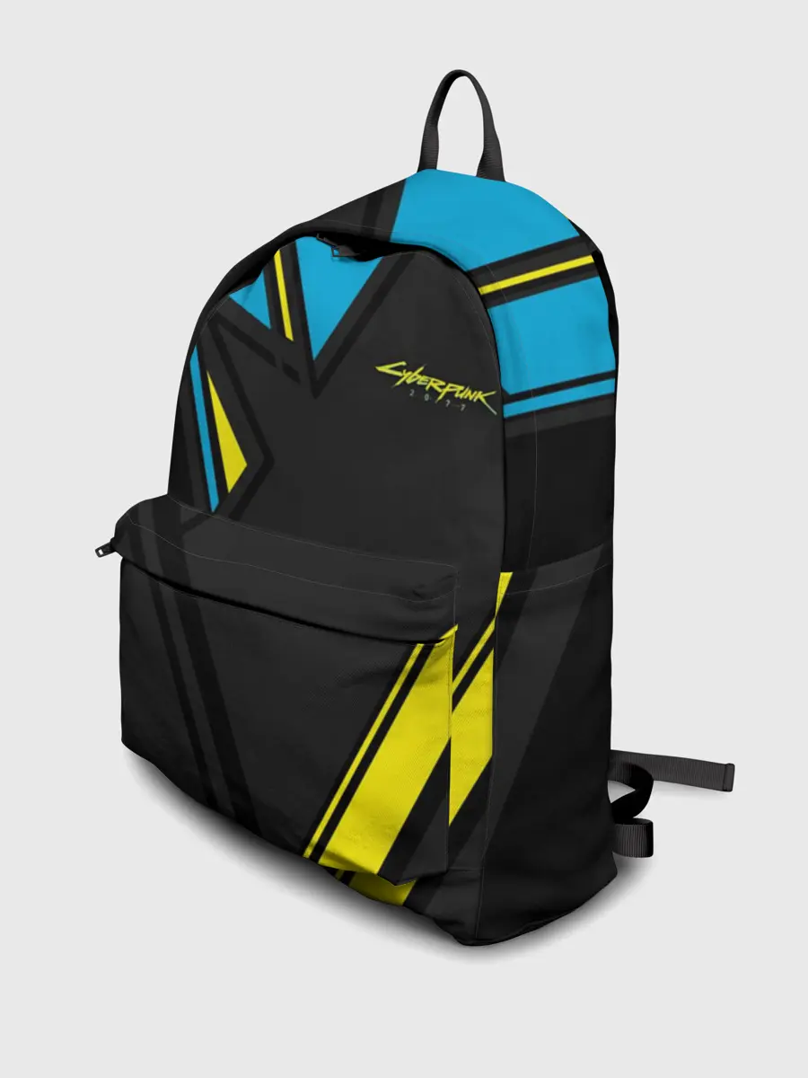 Рюкзак джинсовый / CYBERPUNK 2077 | КИБЕРПАНК 2077