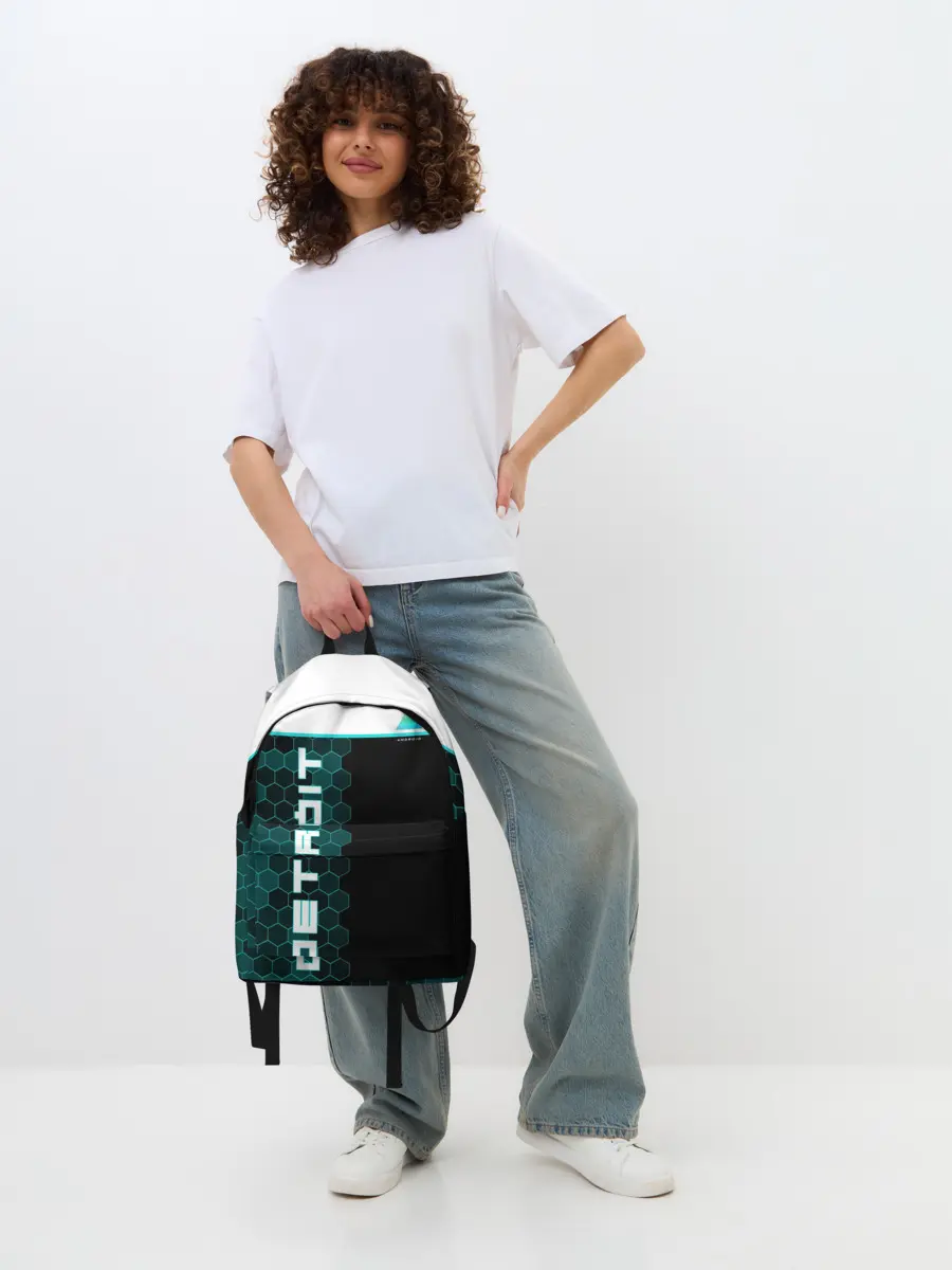 Рюкзак джинсовый / Детройт: Стать человеком