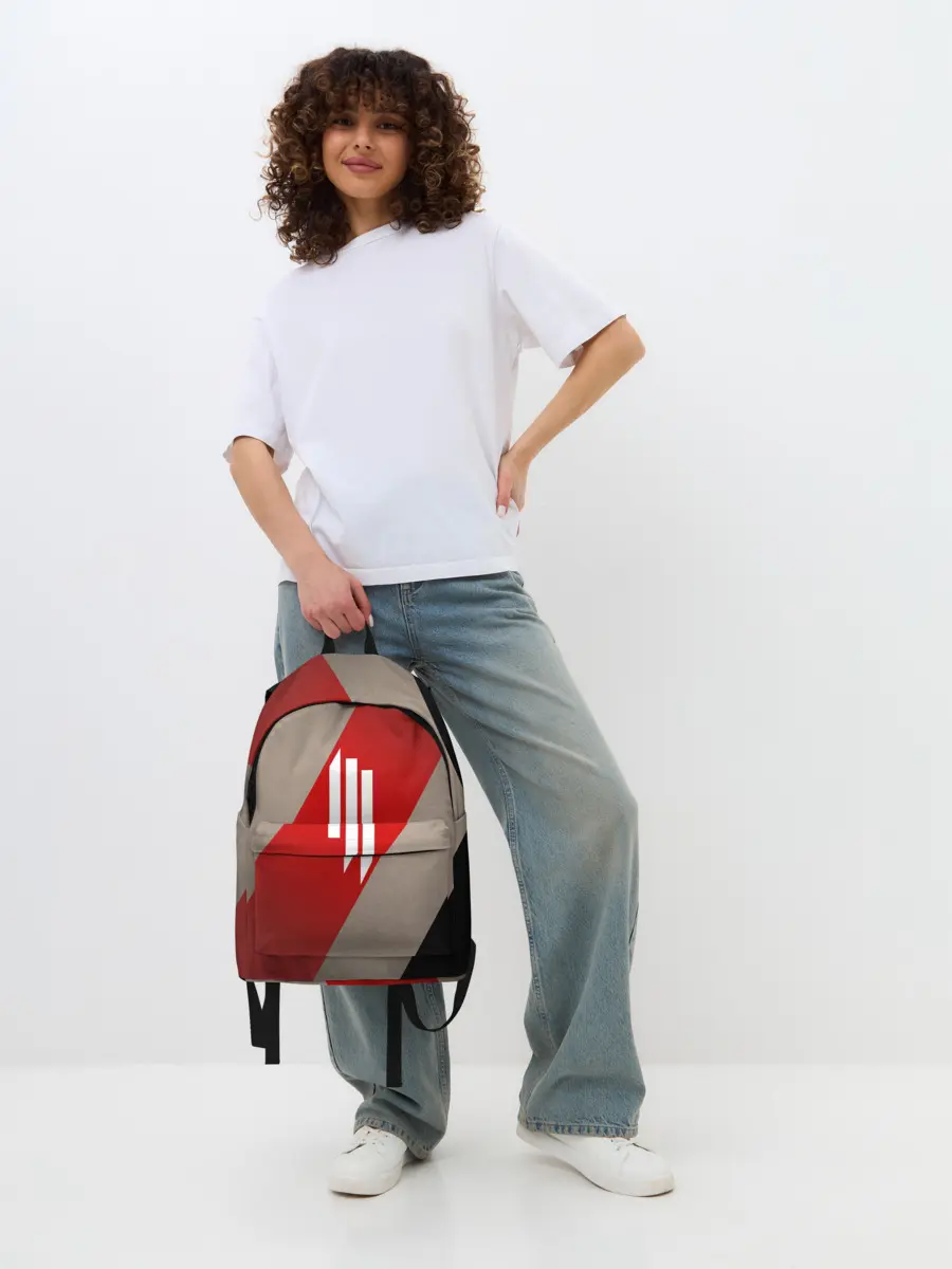 Рюкзак джинсовый / Skrillex