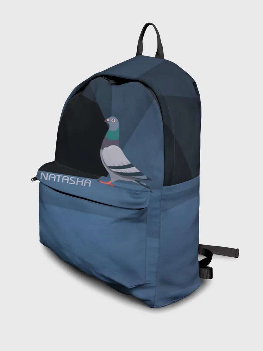 Рюкзак джинсовый / Голубь Наташа