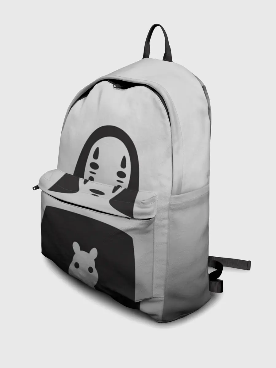 Рюкзак джинсовый / Каонаси и хомячок