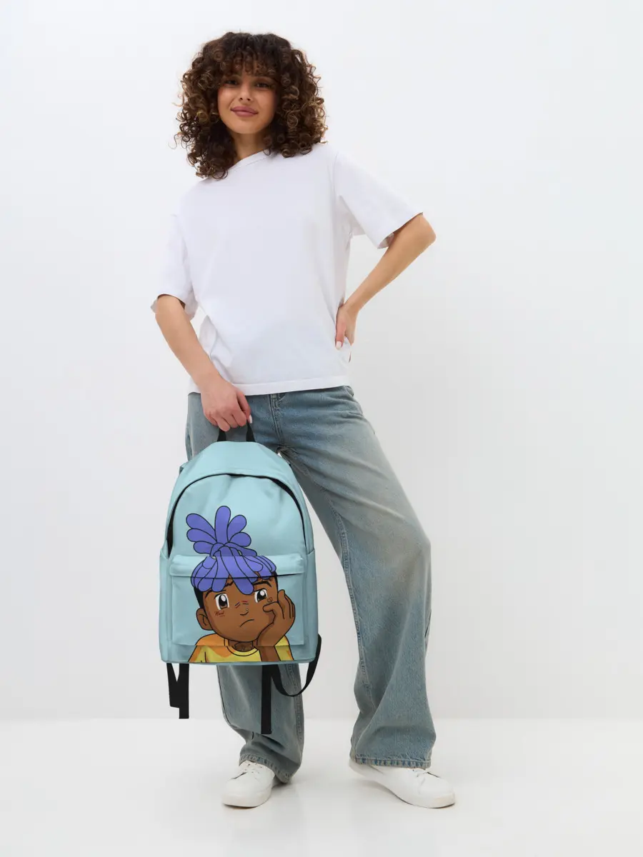 Рюкзак джинсовый / xxxtentacion