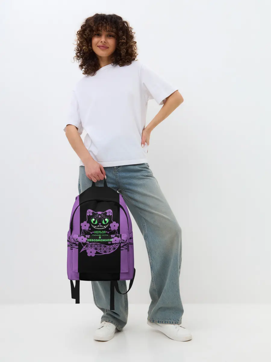 Рюкзак джинсовый / Чешир