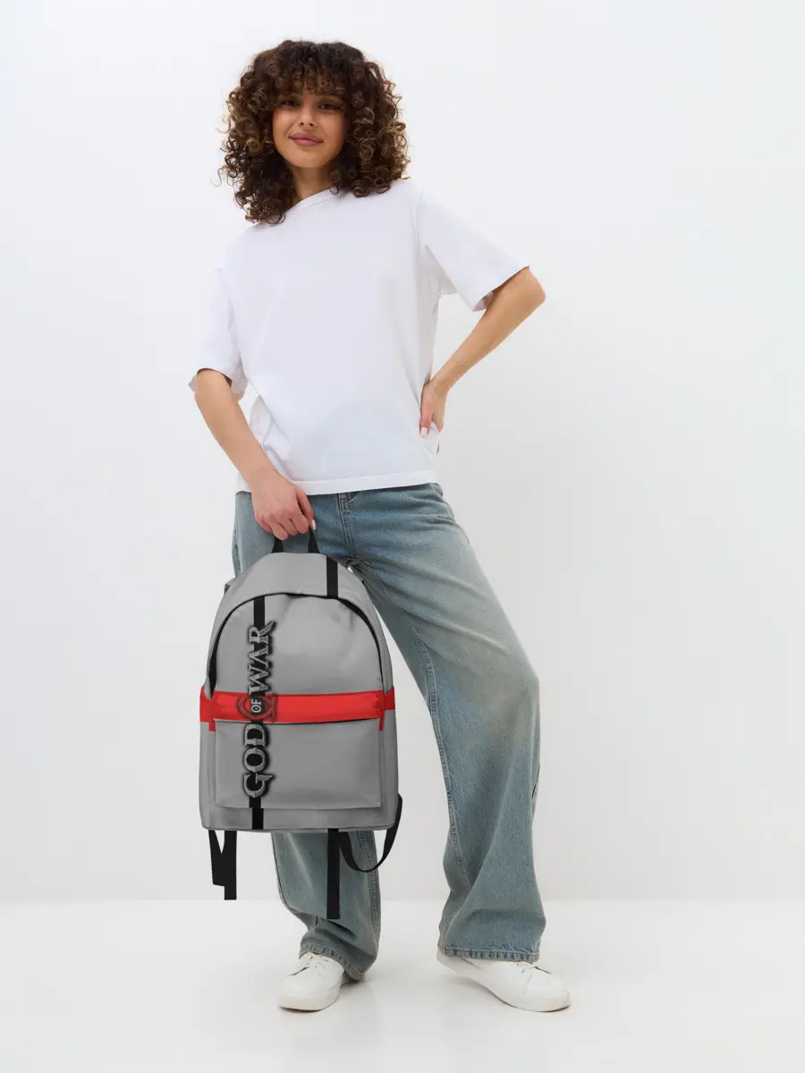 Рюкзак джинсовый / God of War