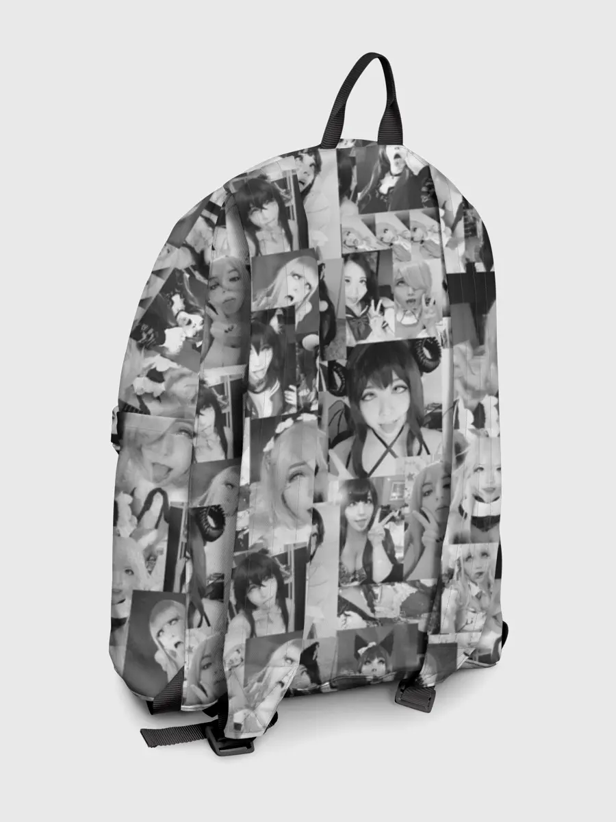 Рюкзак джинсовый / REAL AHEGAO - фото Ахегао