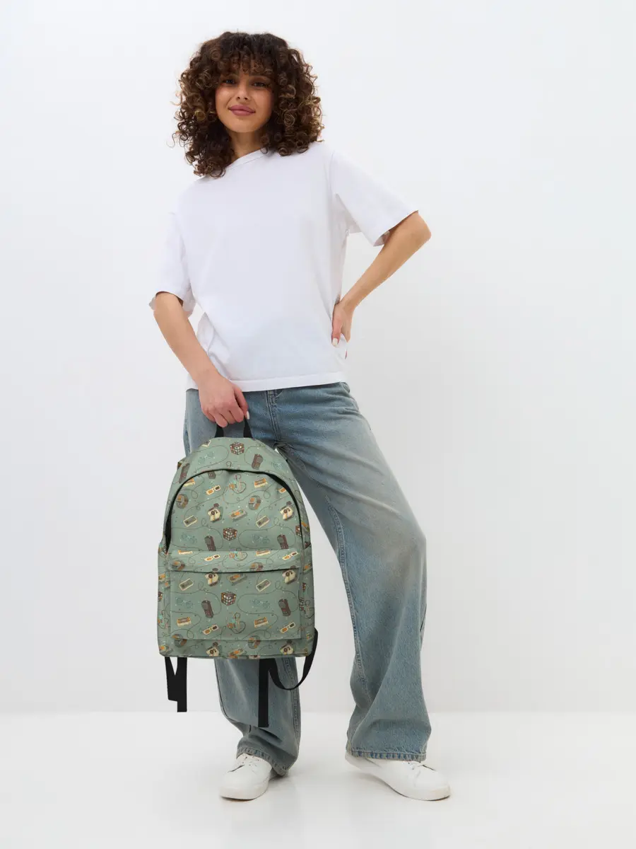 Рюкзак джинсовый / Oldschool pattern