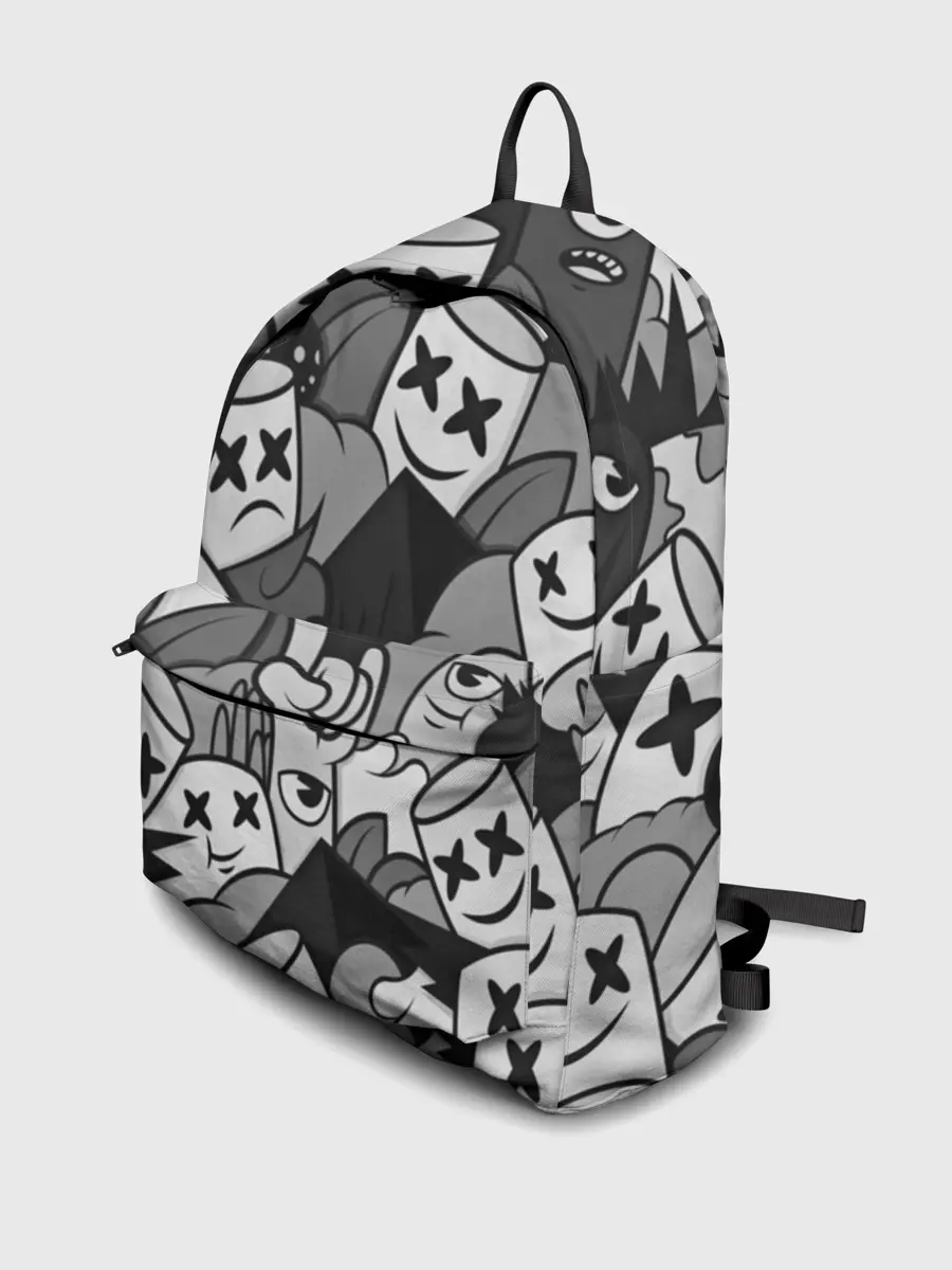 Рюкзак джинсовый / Marshmello