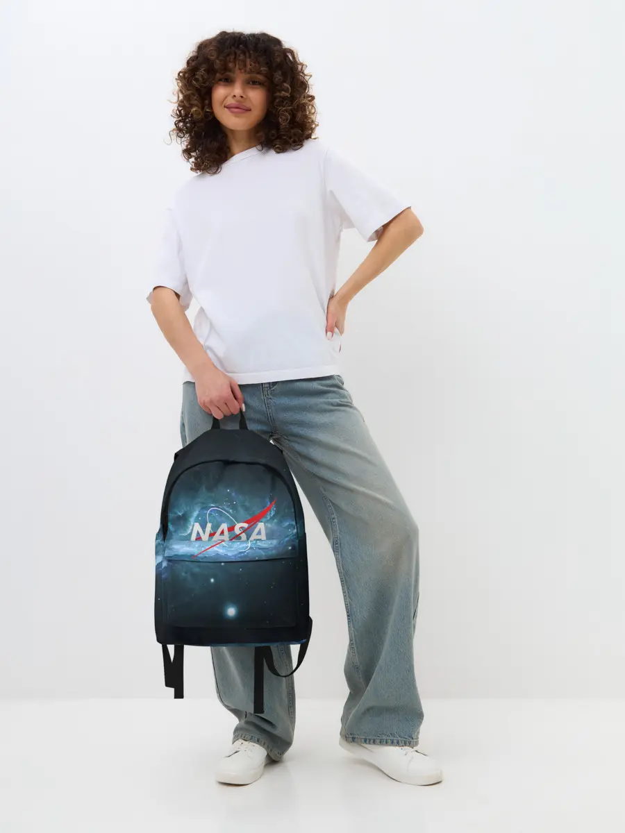 Рюкзак джинсовый / NASA