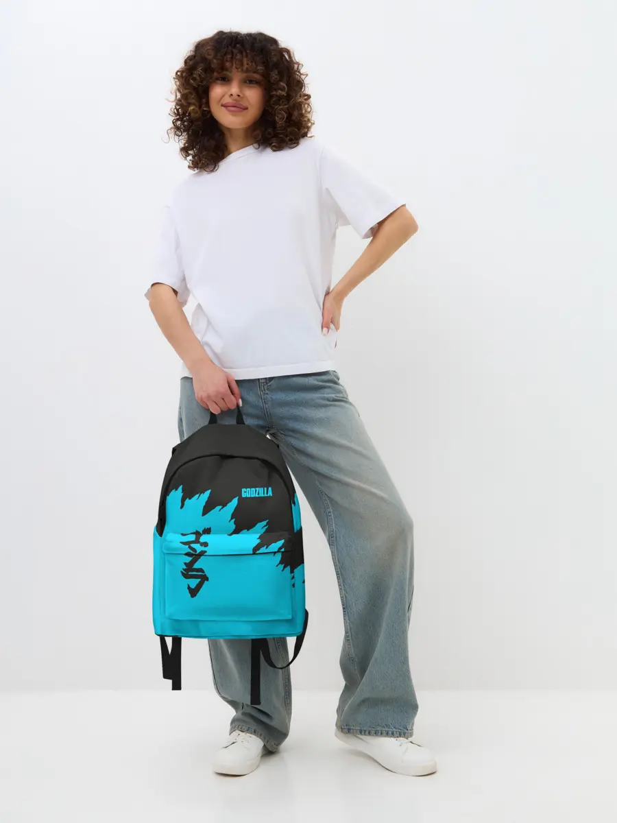 Рюкзак джинсовый / GODZILLA | ГОДЗИЛЛА