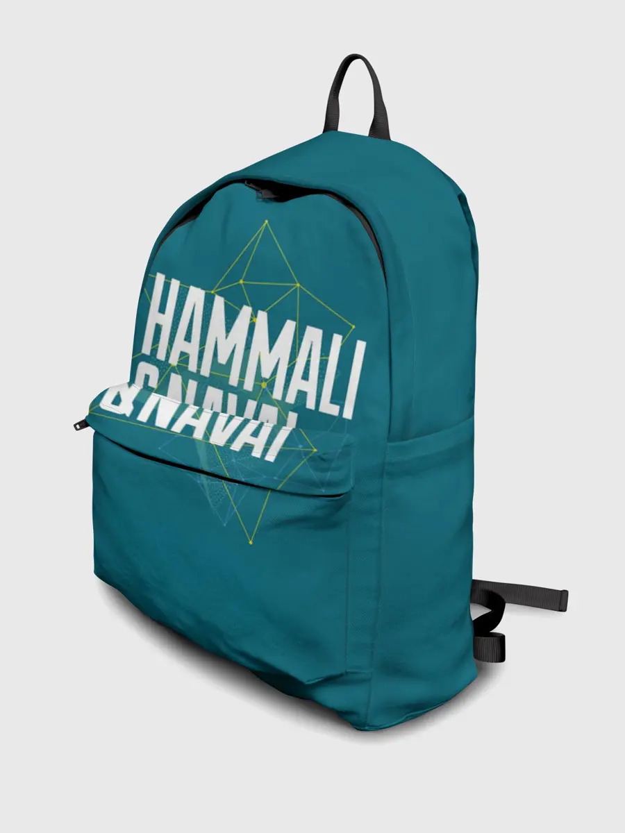 Рюкзак джинсовый / HammAli Navai blue