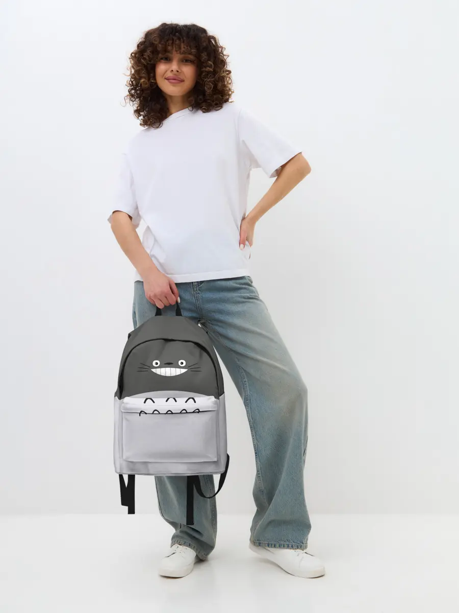 Рюкзак джинсовый / Большой Тоторо