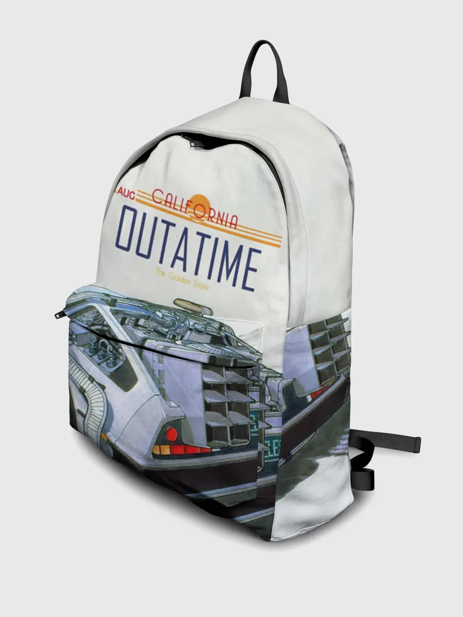 Рюкзак джинсовый / De Lorean Outatime