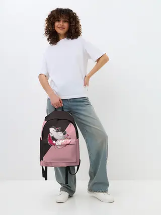 Рюкзак джинсовый / MONOKUMA X MONOMI | МОНОКУМА