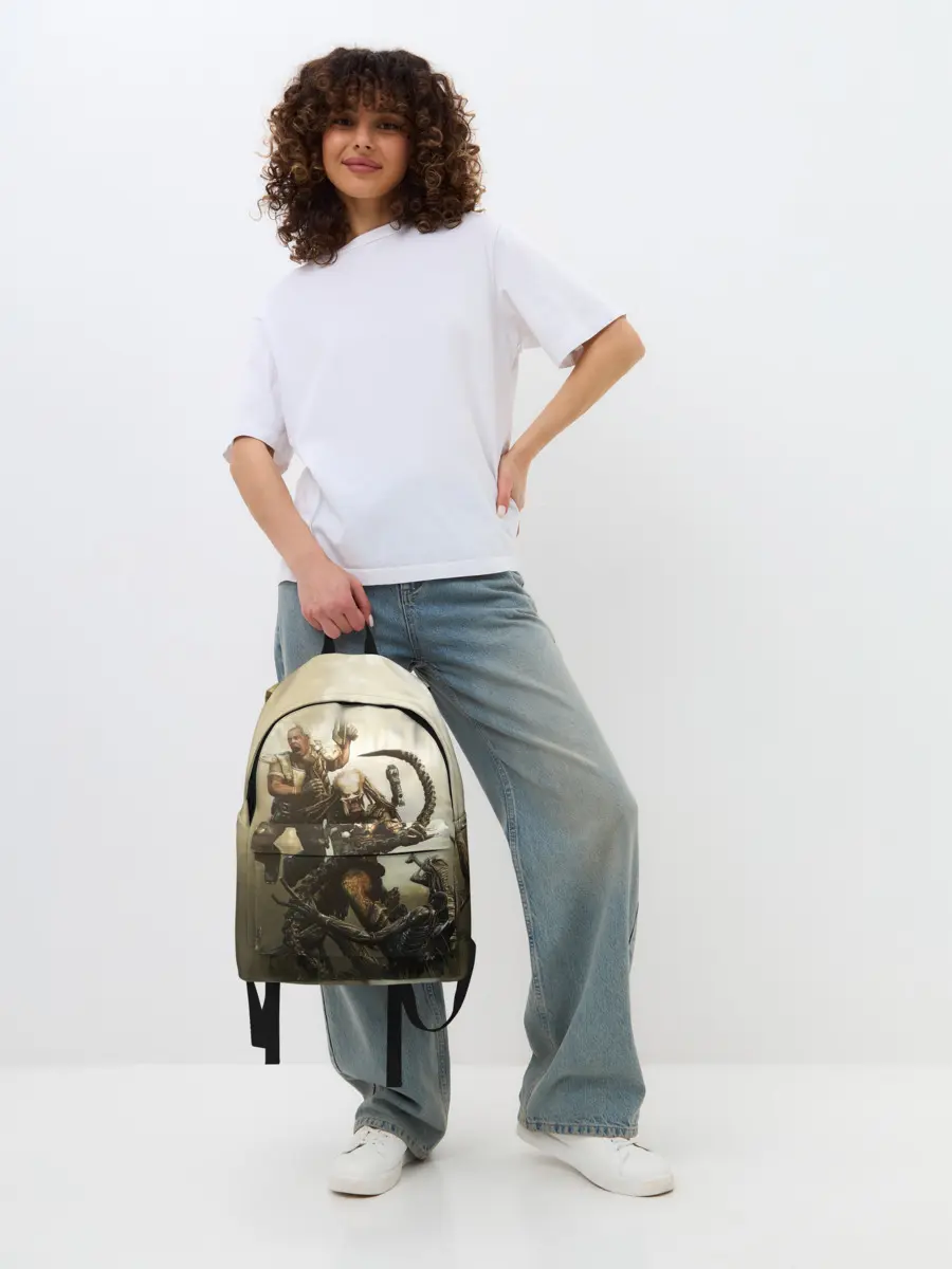 Рюкзак джинсовый / Хищник