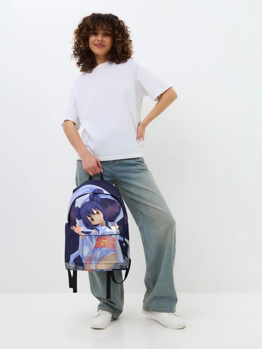 Рюкзак джинсовый / Fairy Tail Wendy