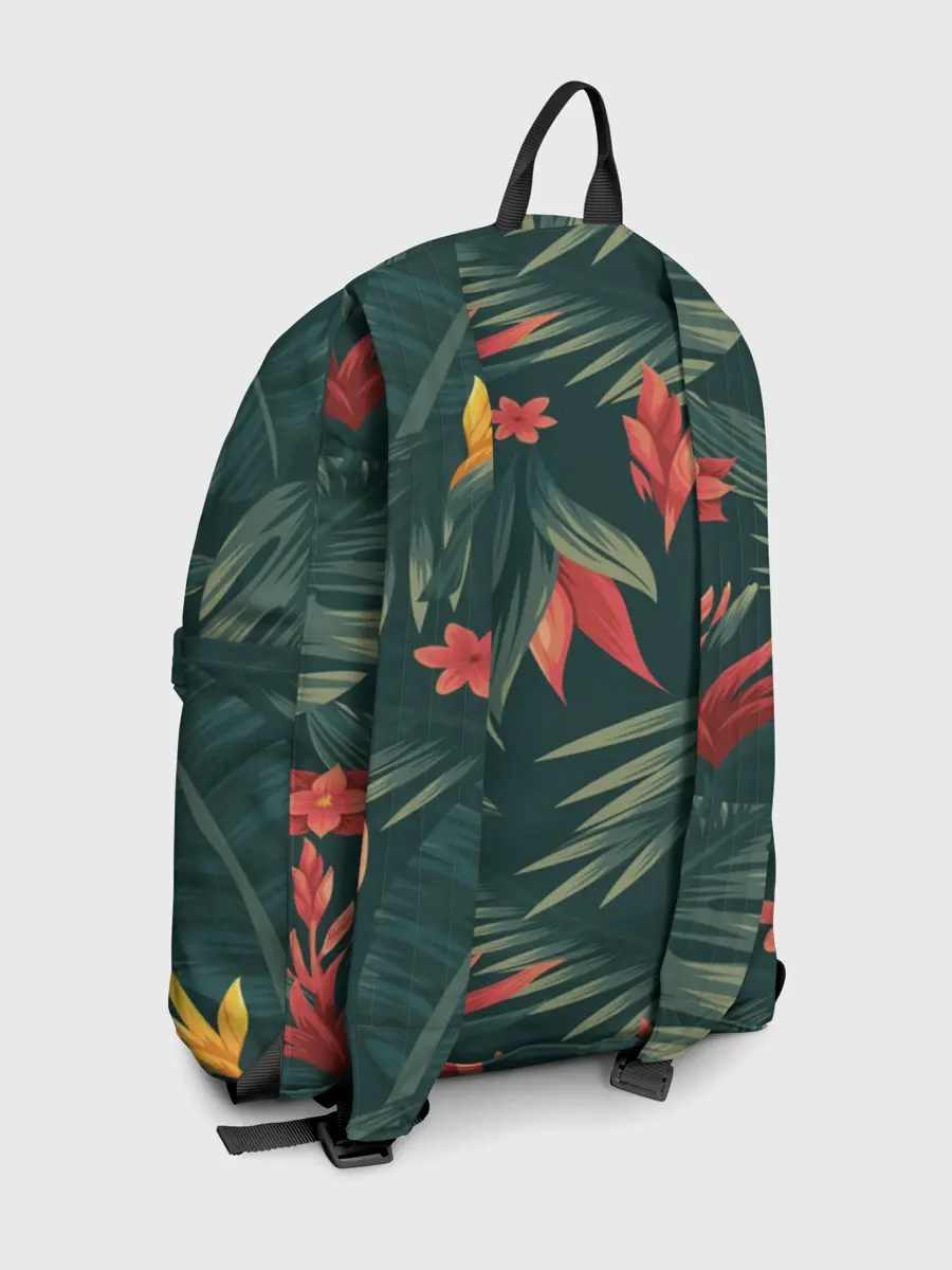 Рюкзак джинсовый / Тропики