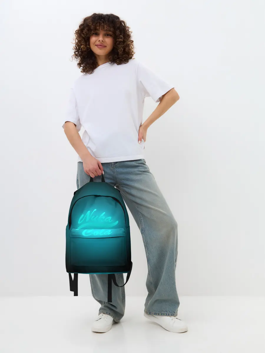 Рюкзак джинсовый / QUANTUM JONES SODA