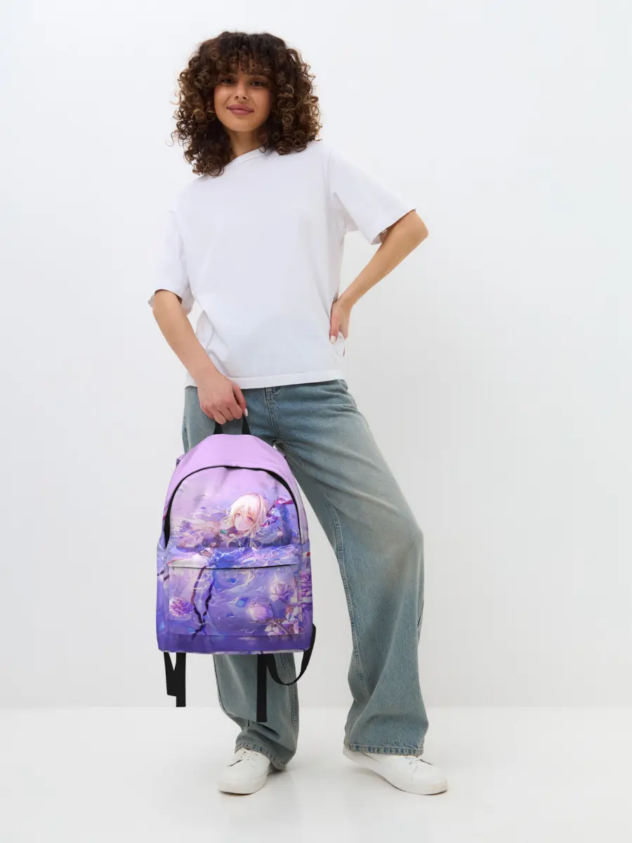 Рюкзак джинсовый / Violet Evergarden