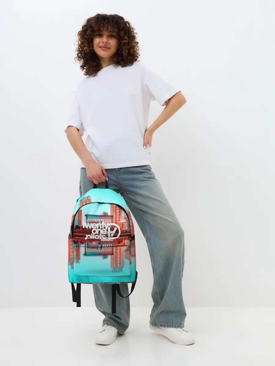 Рюкзак джинсовый / TWENTY ONE PILOTS