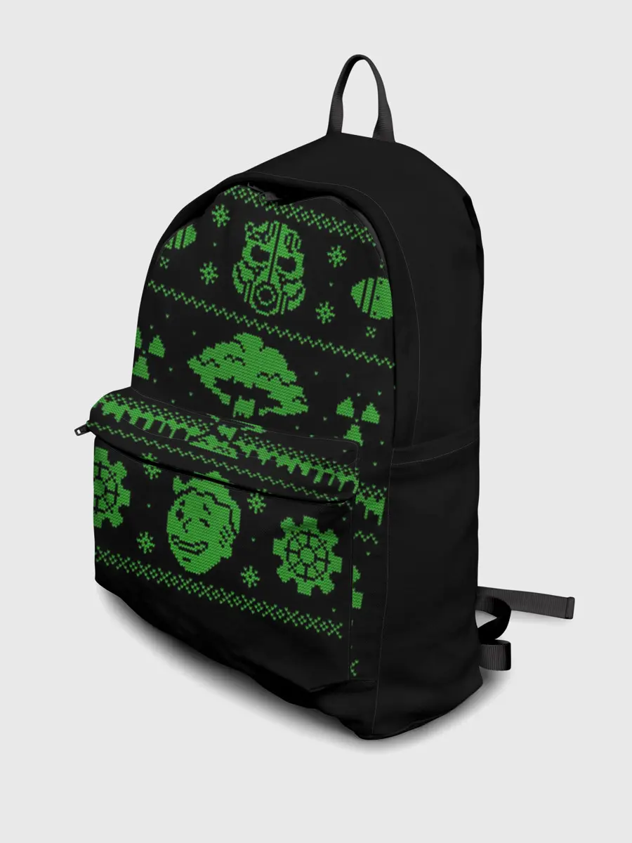 Рюкзак джинсовый / Новогодний Фалаут