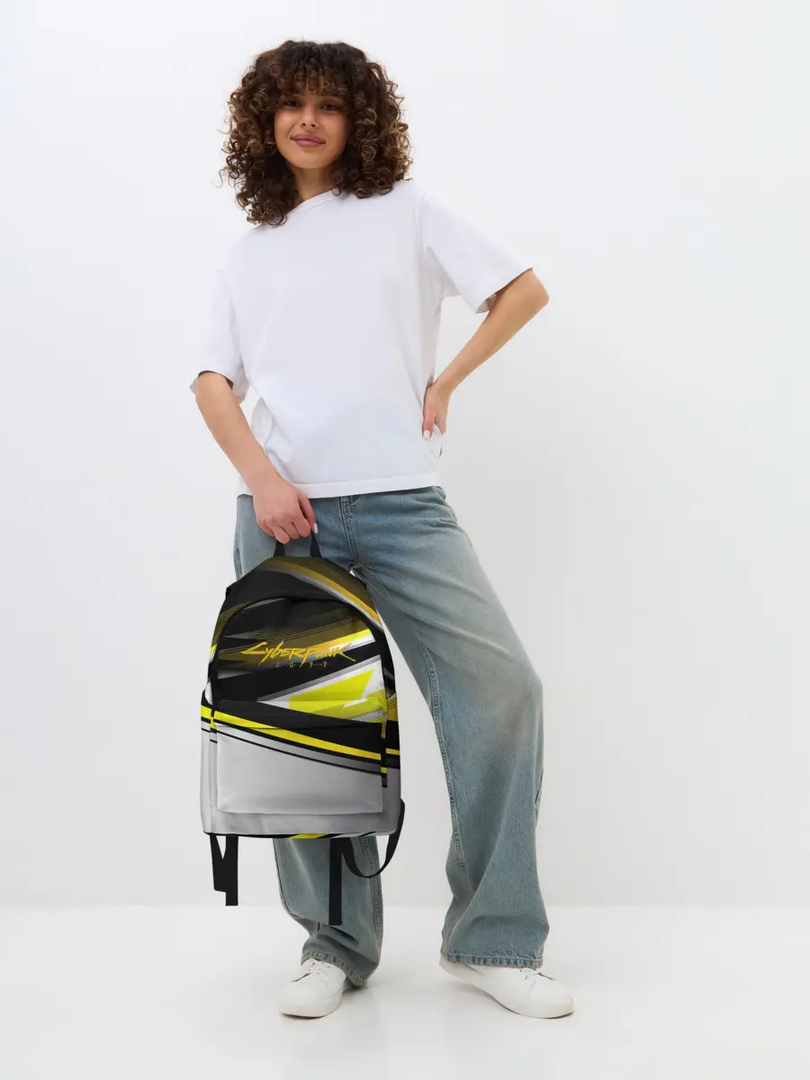 Рюкзак джинсовый / CyberPunk 2077