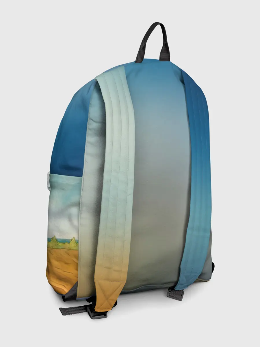 Рюкзак джинсовый / Misadventure Awaits