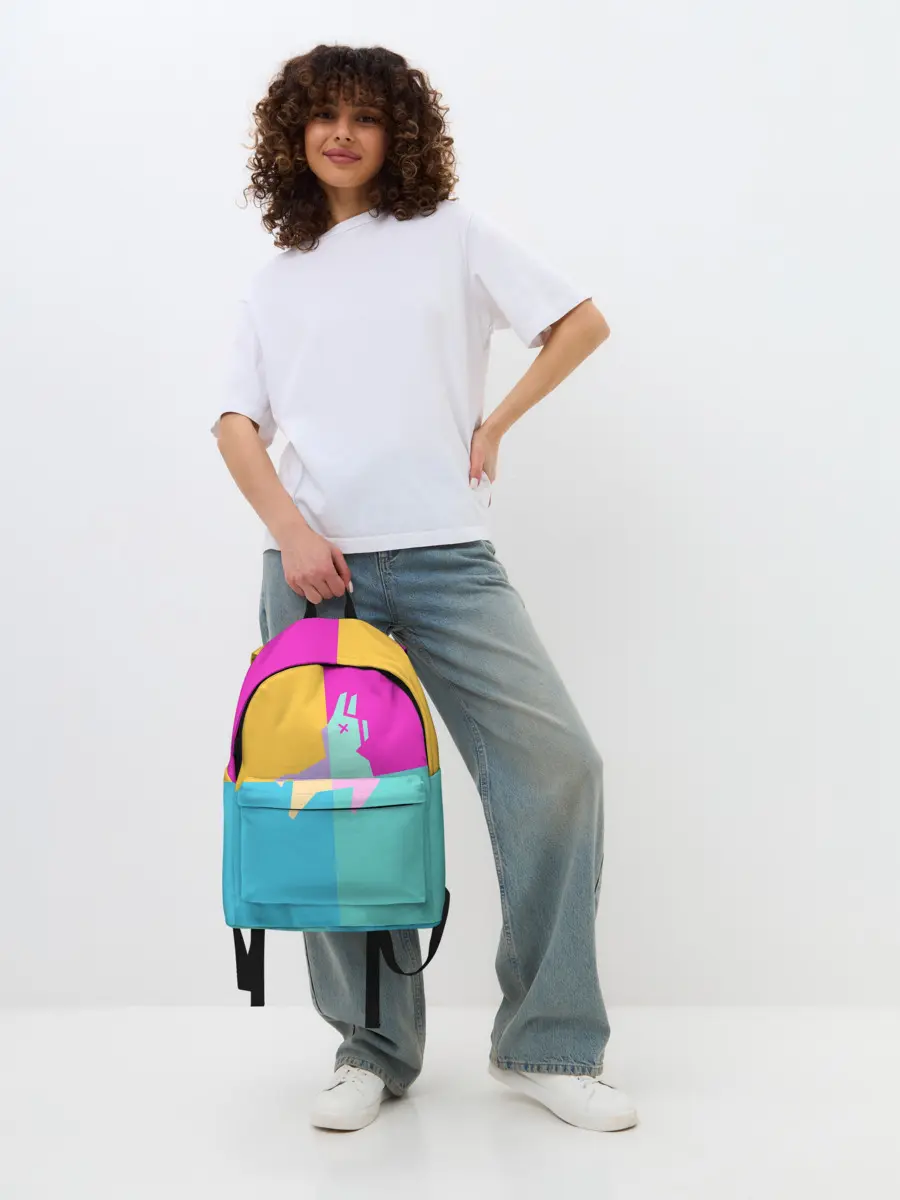 Рюкзак джинсовый / FORNITE LLAMA