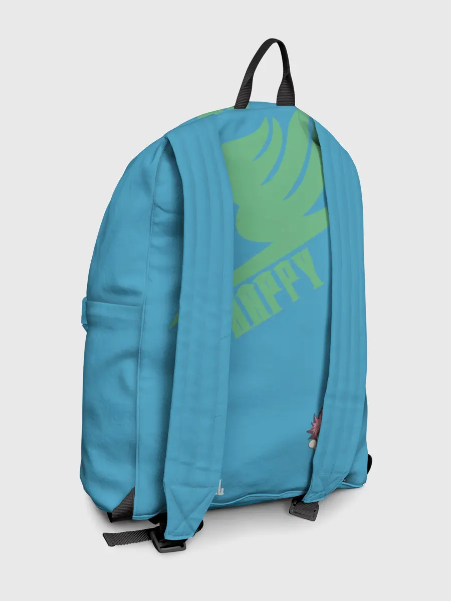 Рюкзак джинсовый / Хэппи и Нацу Драгнил