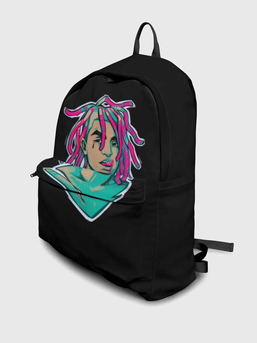 Рюкзак джинсовый / Lil Pump