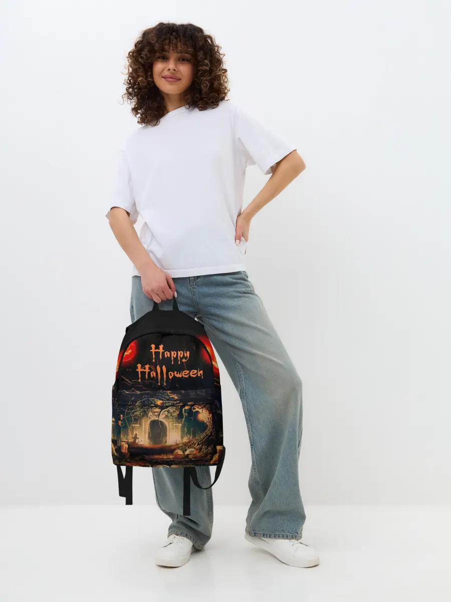 Рюкзак джинсовый / Halloween