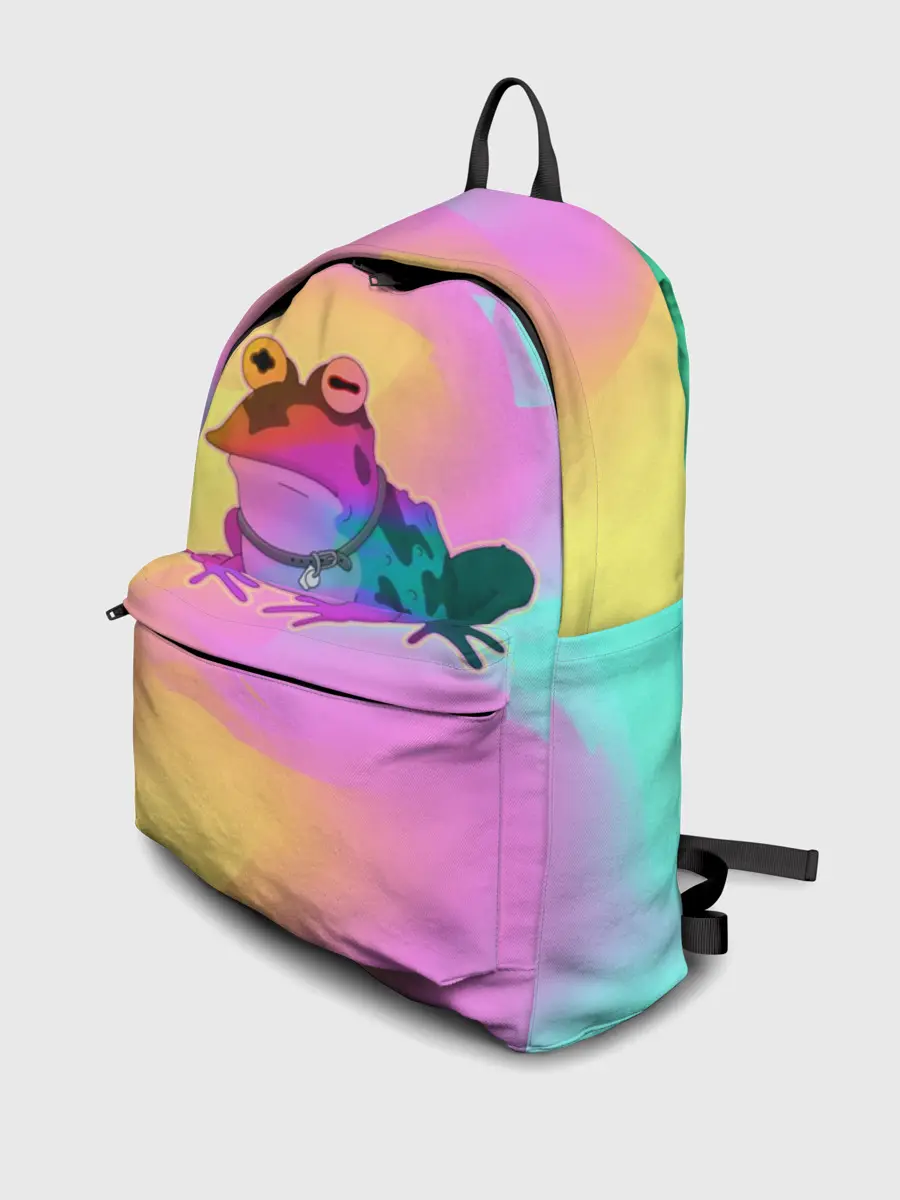 Рюкзак джинсовый / Кислотная Гипножаба